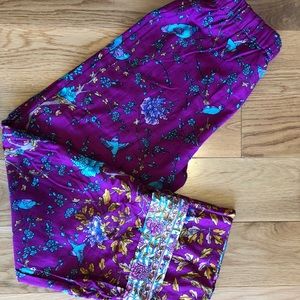 Anthropologie pajama bottoms